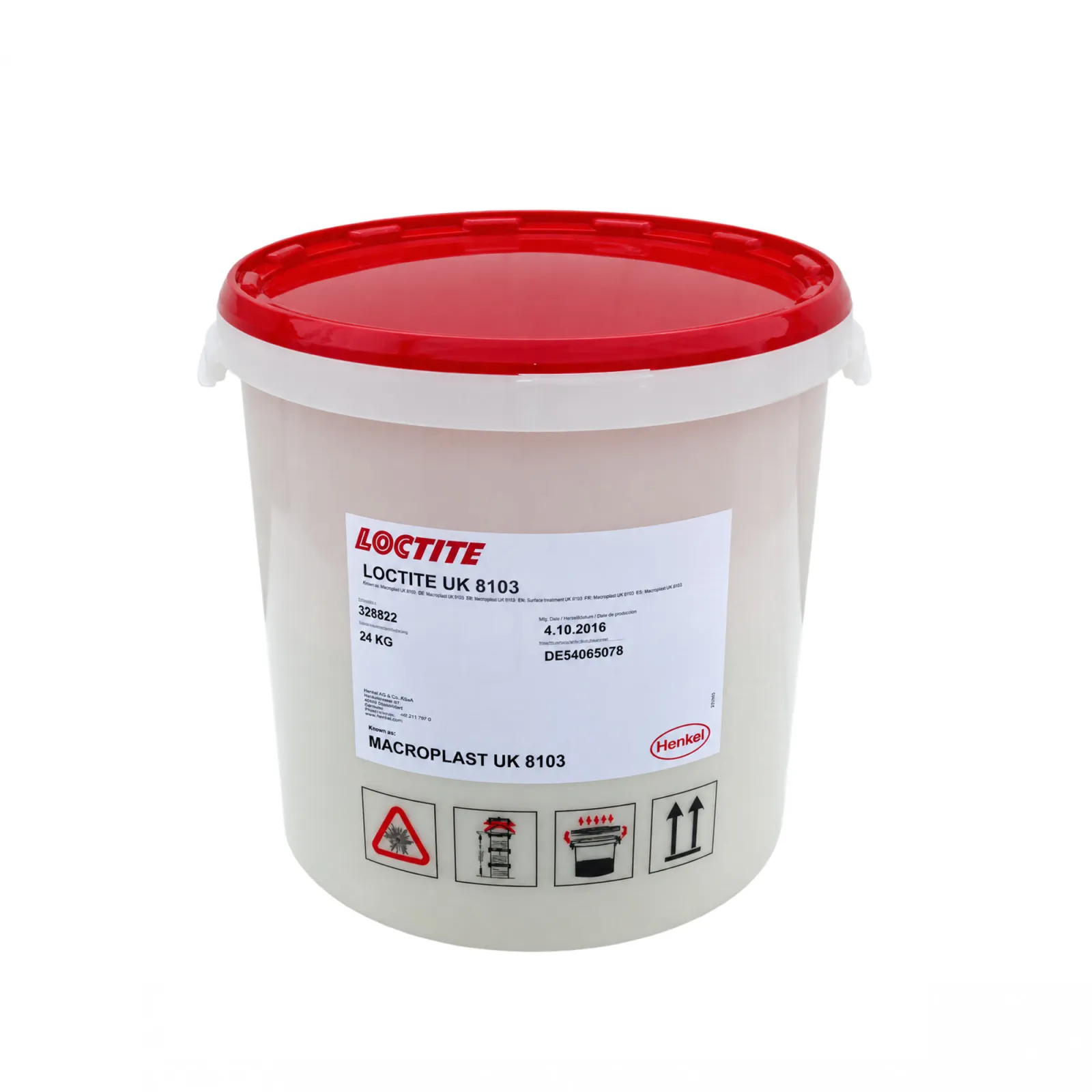 Macroplast (Loctite) UK 8103 - 2х компонентный жидкий клей (компонент А)
